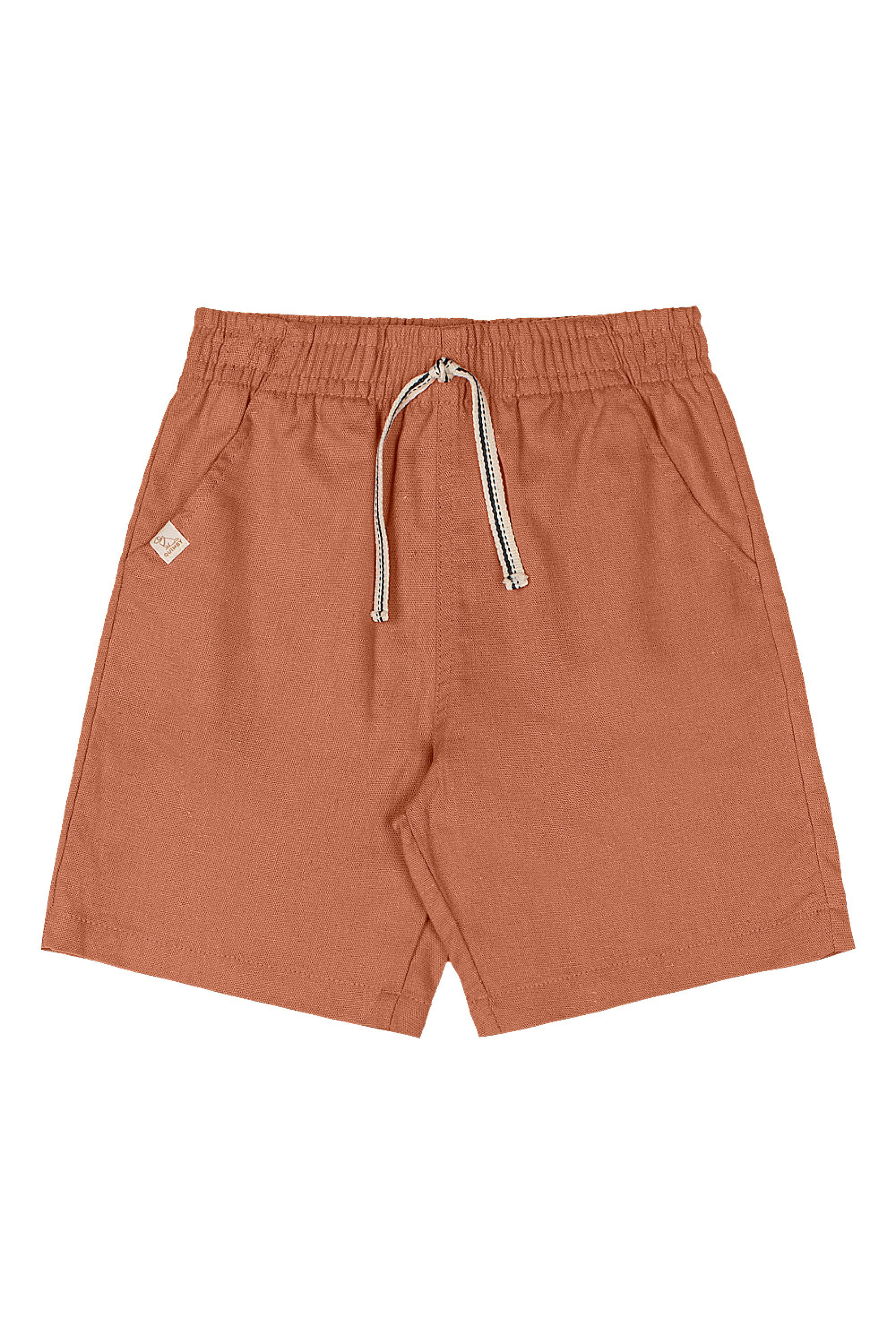 Conjunto Infantil Masculino Camiseta Estampada e Bermuda (Off White) Quimby - Imagem 5